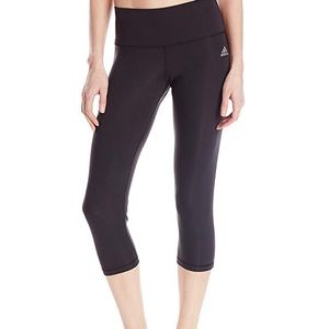Black Adidas Capri Leggings